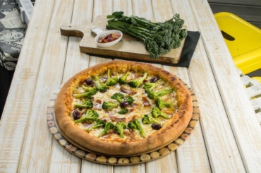 Dica de sabor: pizza Brócolis com Catupiry